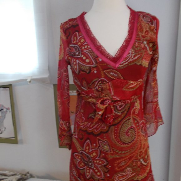 Vintage aWear Bohemian Dress - Picture 2 of 6